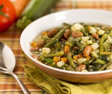 Cold minestrone