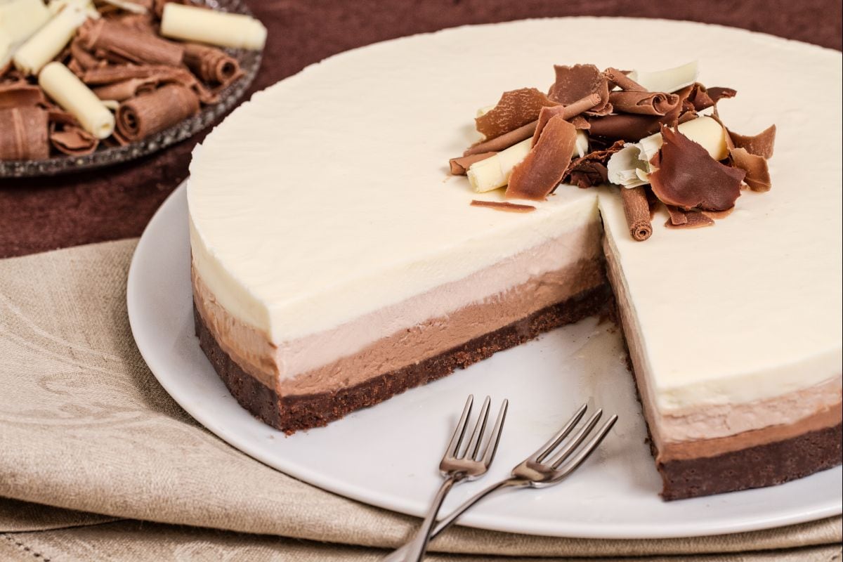 Triple Chocolate Cheesecake