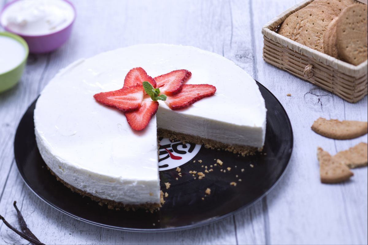 Light cheesecake