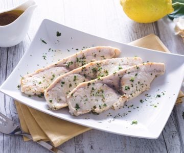 Swordfish in Salmoriglio