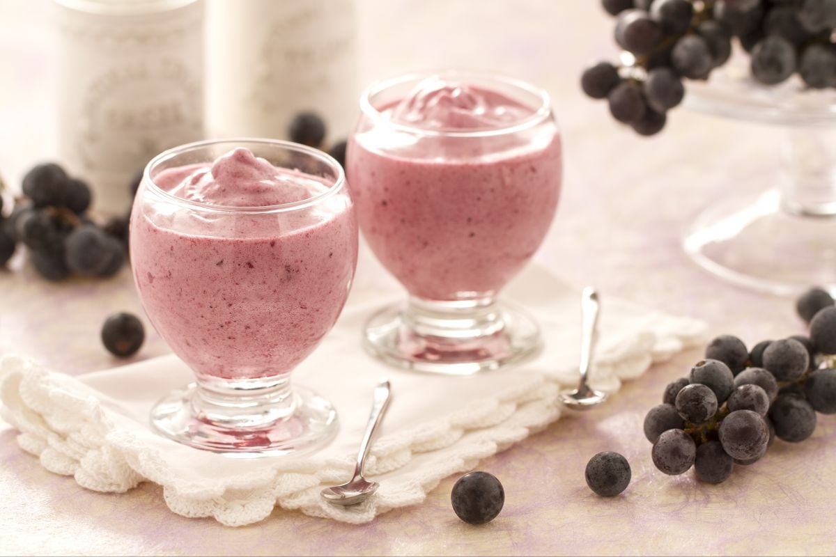 Strawberry Grape Sorbet