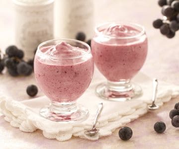 Strawberry Grape Sorbet