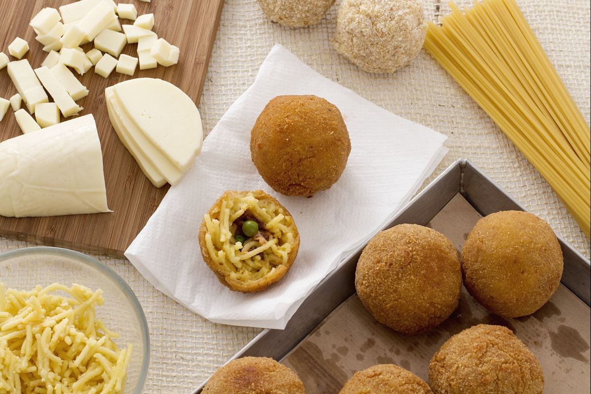 Spaghetti Arancini
