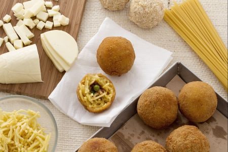 Spaghetti Arancini