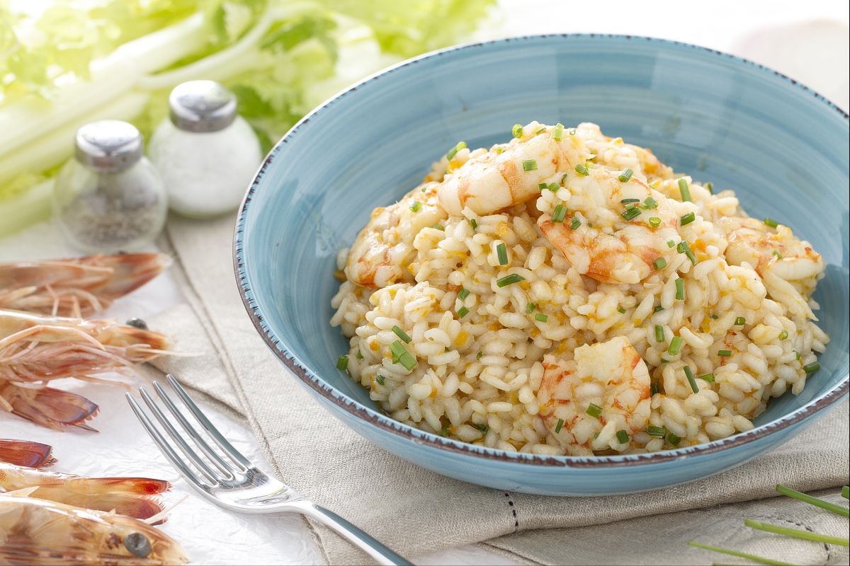 Risotto with Shrimp