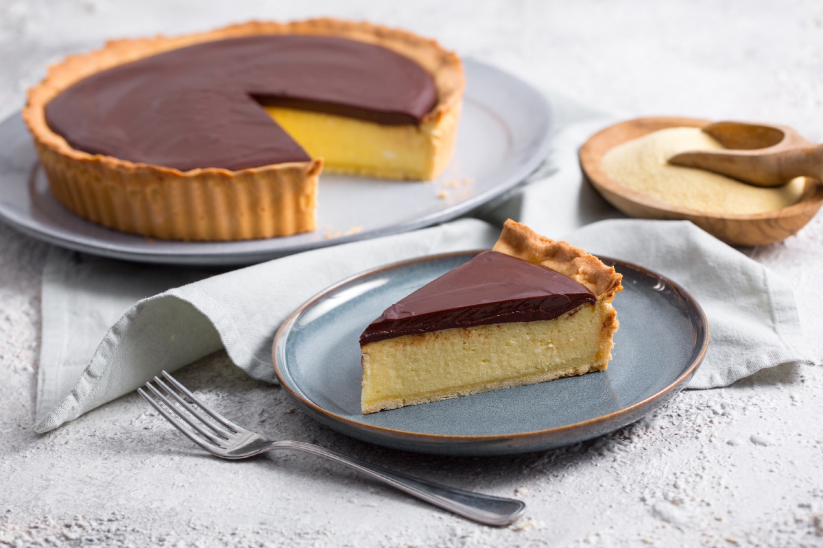 Chocolate Semolina Cake