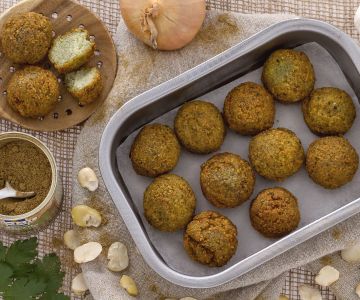 Fava Bean Falafel