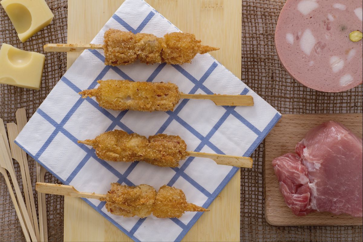 Bolognese skewers