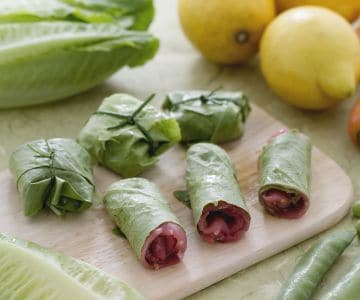 Cold lettuce rolls