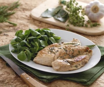 Chicken breast with balsamic vinegar