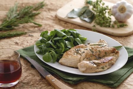 Chicken breast with balsamic vinegar