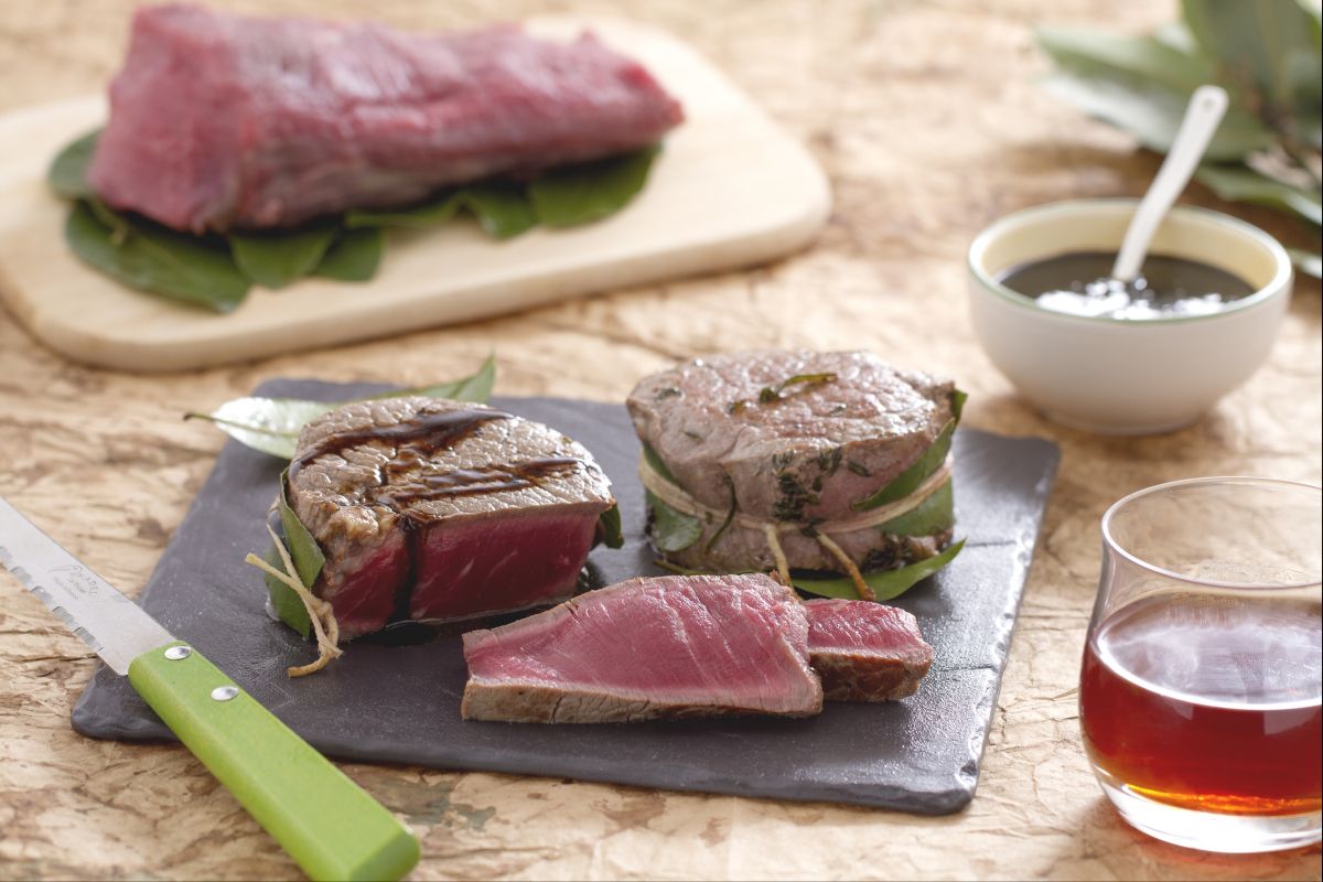 Filet mignon with amaro sauce
