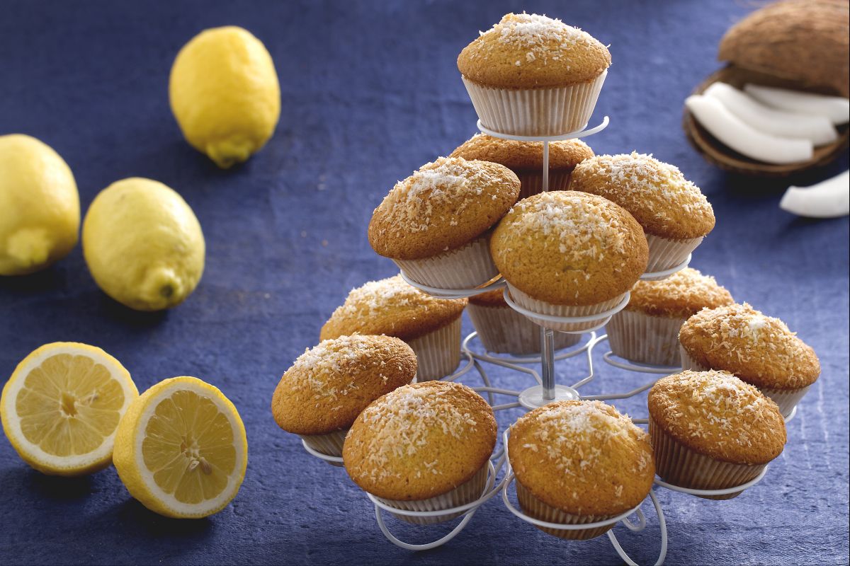 Coconut and Limoncello Muffins