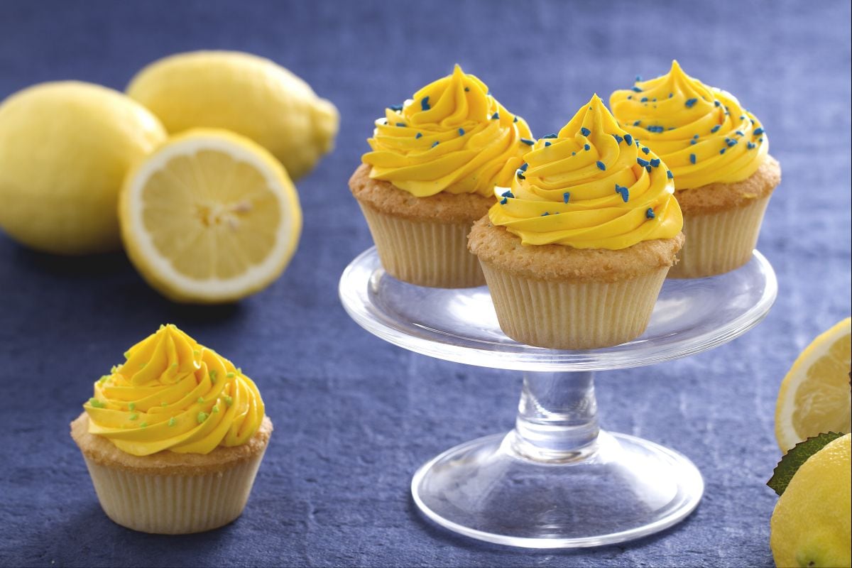 Limoncello cupcake