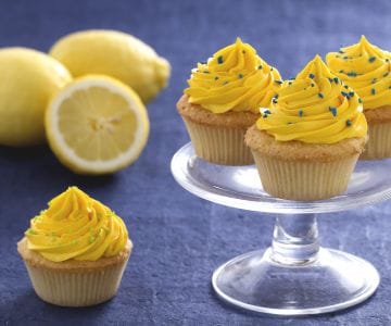 Limoncello cupcake