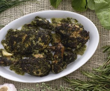 Chicken in Green Sauce