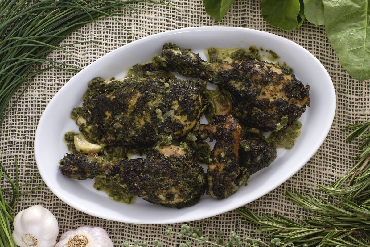 Chicken in Green Sauce
