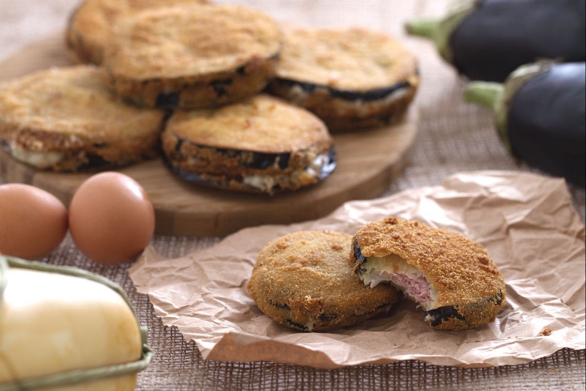 Cordon bleu di melanzane