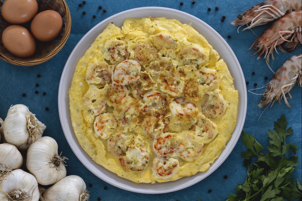 Prawn Frittata