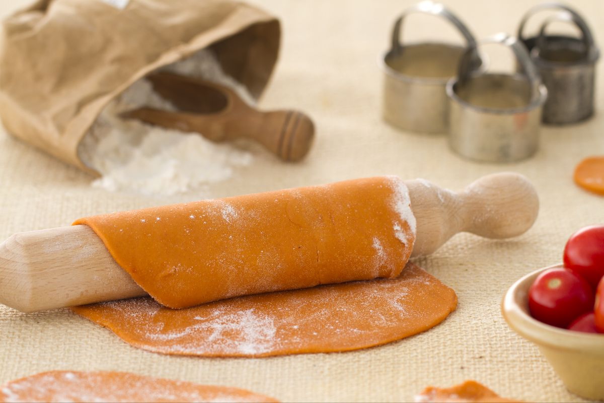 Tomato shortcrust pastry