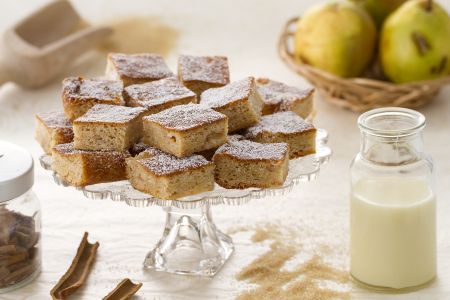 Pear Blondies