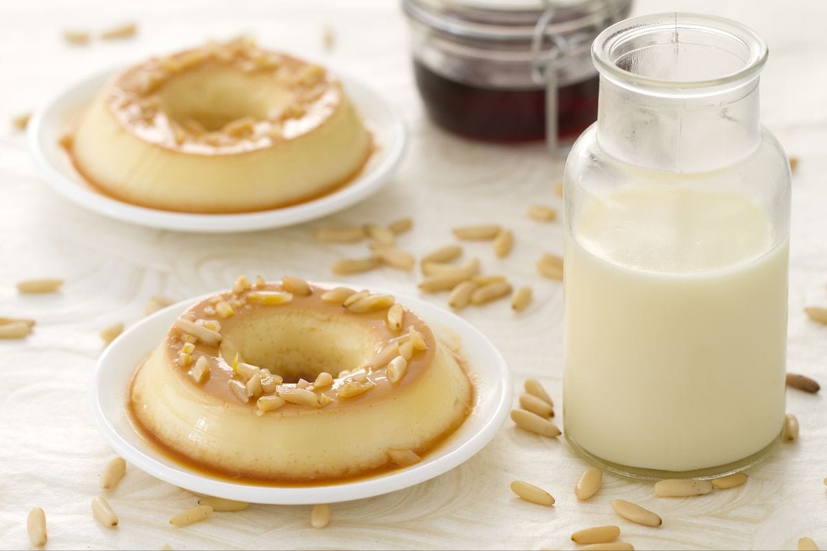 Pine Nut Creme Caramel