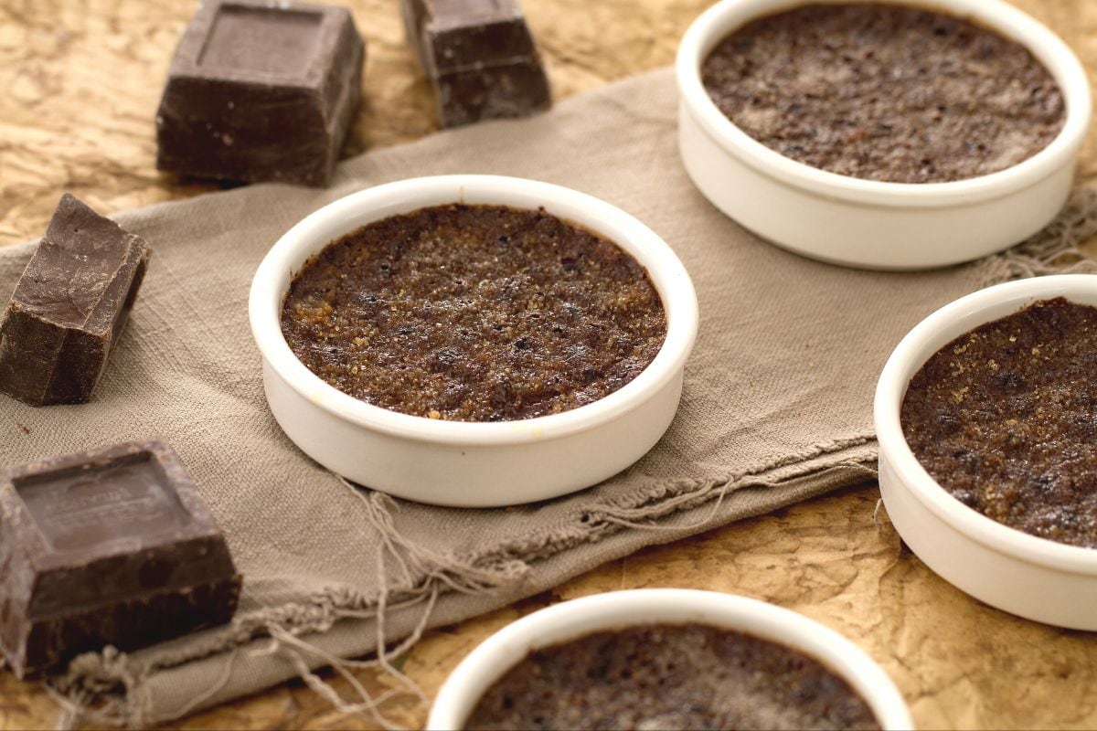 Chocolate creme brûlée