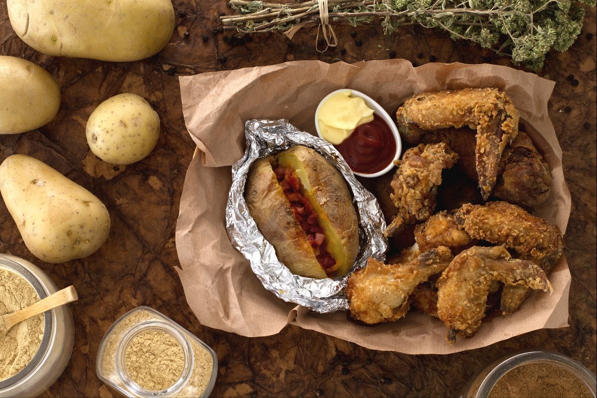 American fried chicken