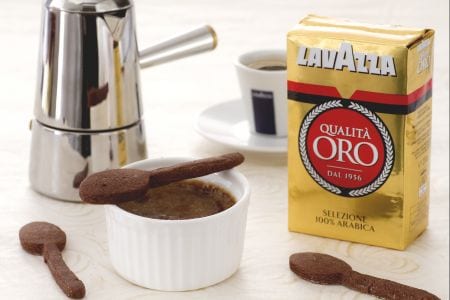 Catalan cream with coffee and cardamom