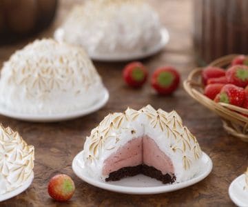 Mini baked Alaska