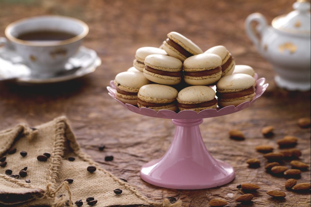 Salted Caramel Macarons