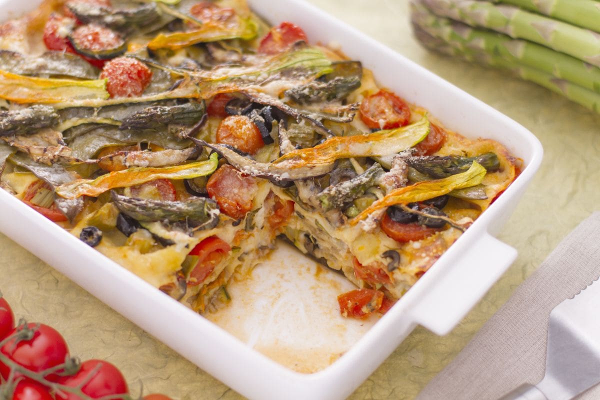 Spring Vegetable Lasagna