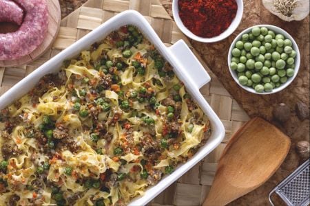 Baked Tagliatelle Casserole