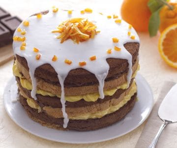 Double Chocolate and Orange Cake