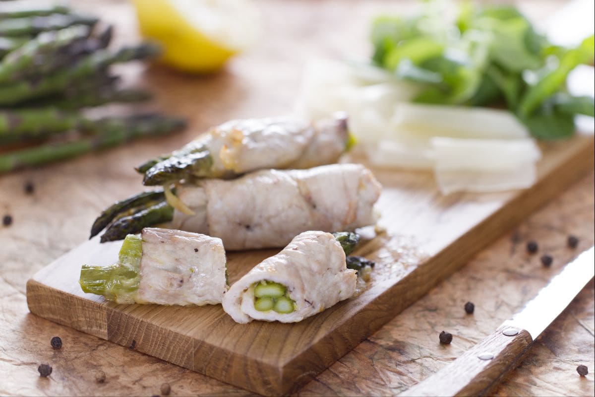 Asparagus Stuffed Rolls