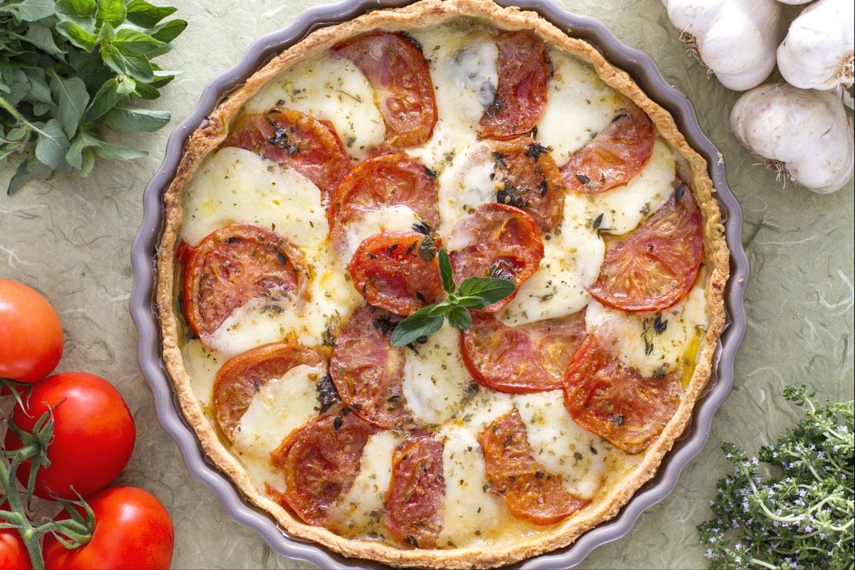 Caramelized Tomato Tart