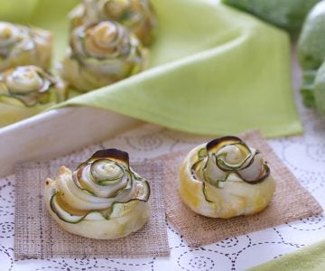 Zucchini Rolls in Puff Pastry