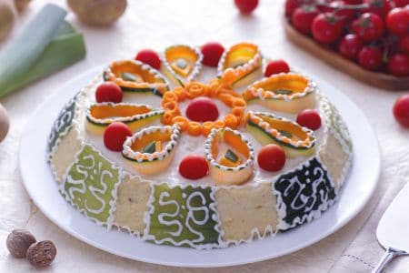 Savory cassata