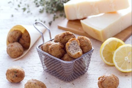 Veal Meatballs with Lemon and Marjoram