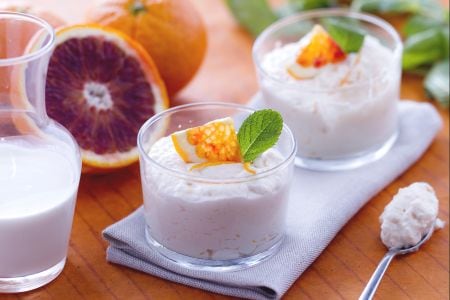 Orange mousse