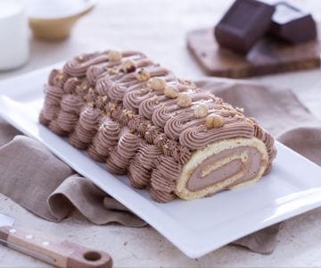 Hazelnut Cream Roll