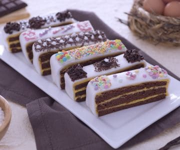 Cake in slices