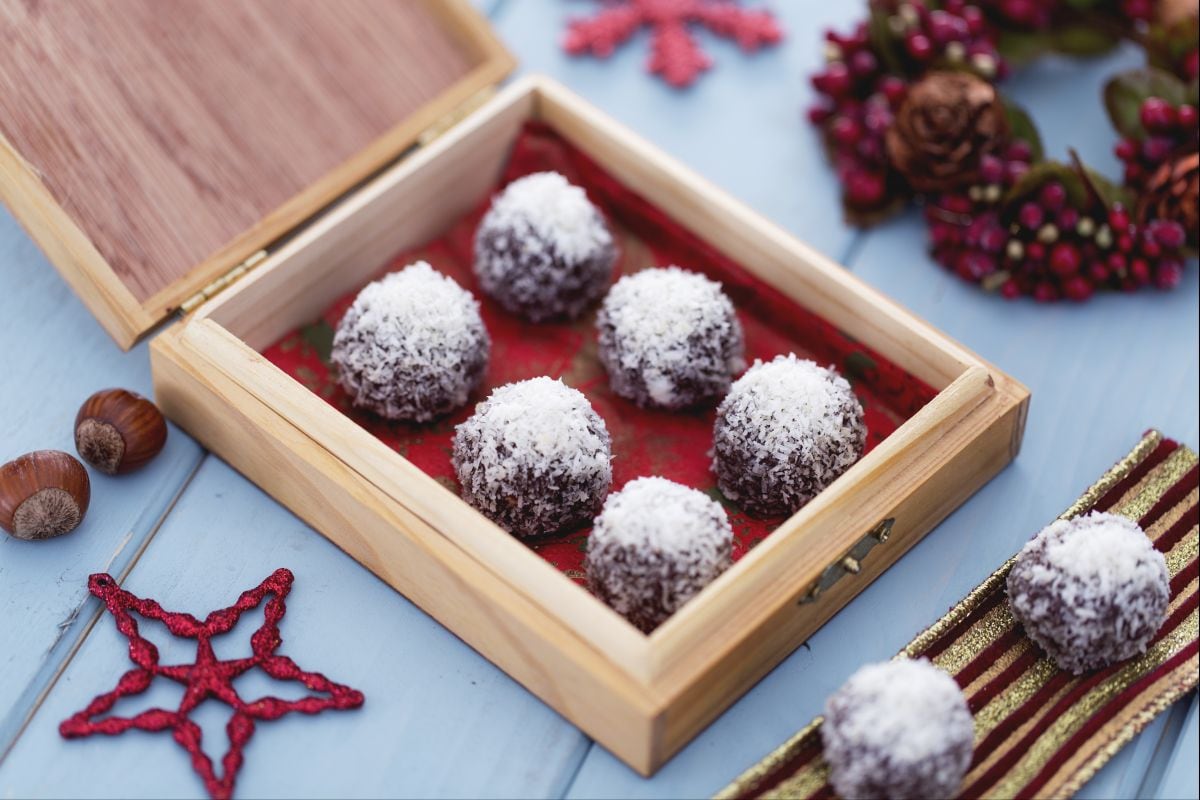 Coconut and Nutella Truffles