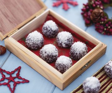 Coconut and Nutella Truffles