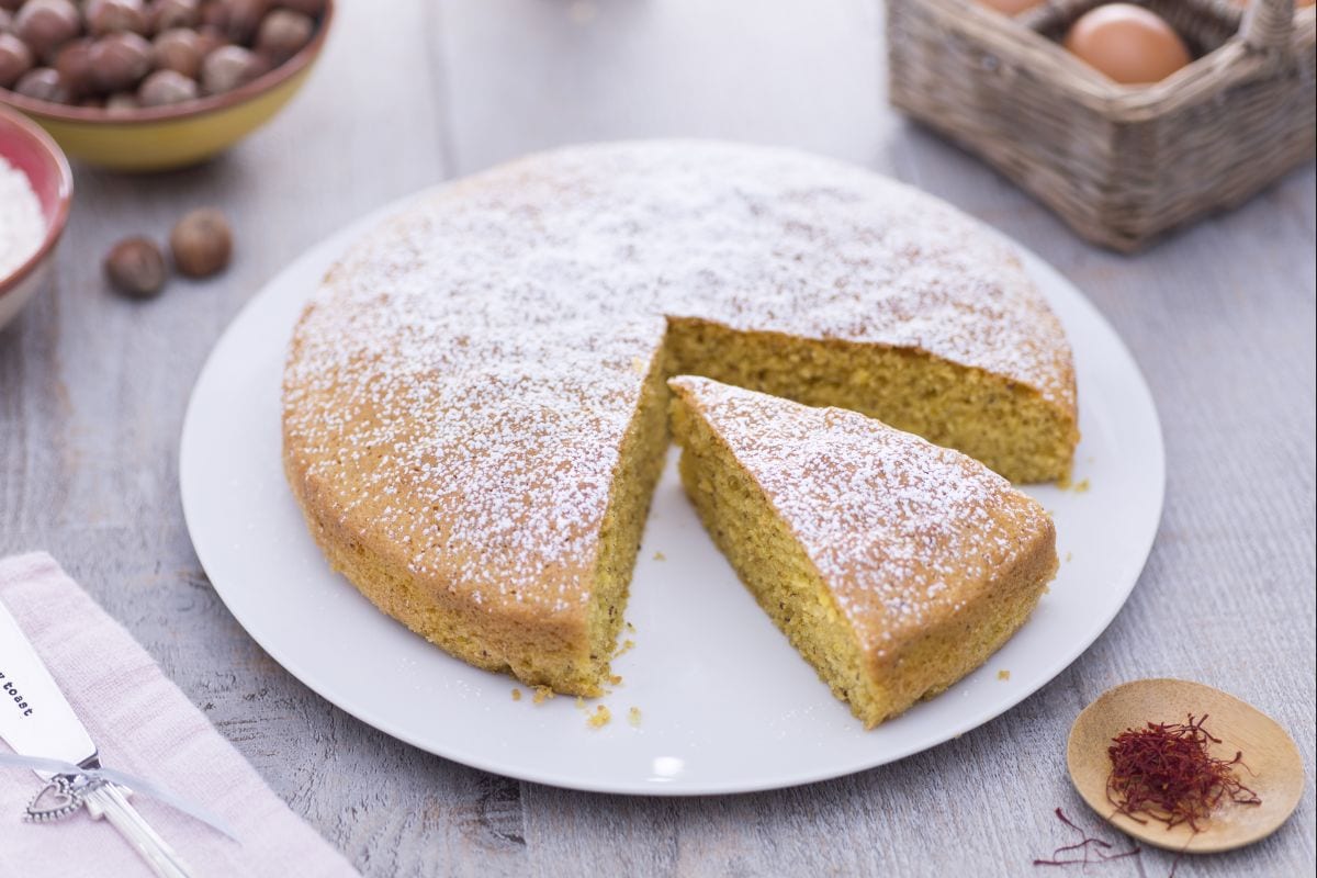 Saffron cake