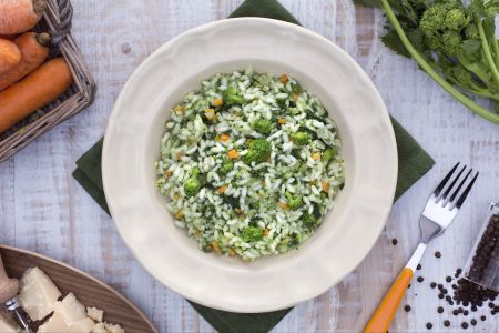 Broccoli rabe risotto