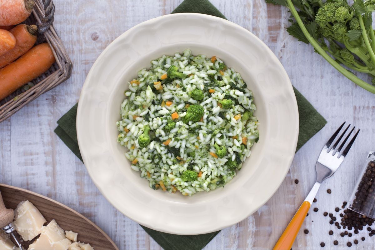 Risotto with Turnip Greens