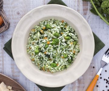 Risotto with Turnip Greens