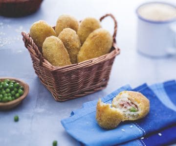 Baked Rice Croquettes