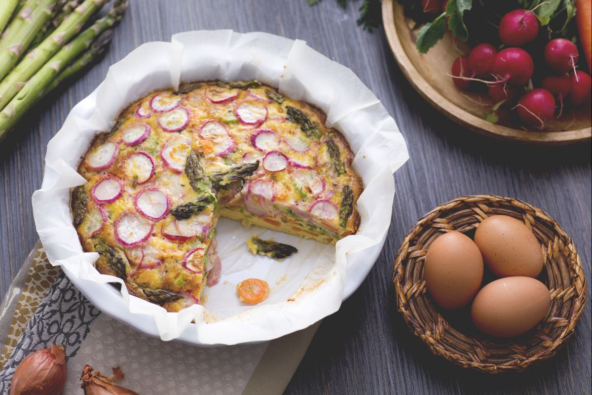 Radish Omelette